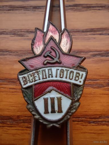 Всегда готов 3 ст.