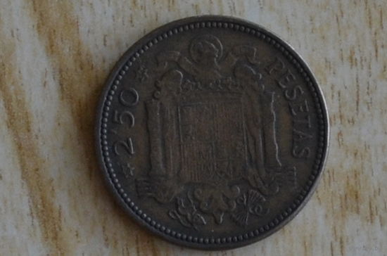 Испания 2,5 песеты 1953(54)