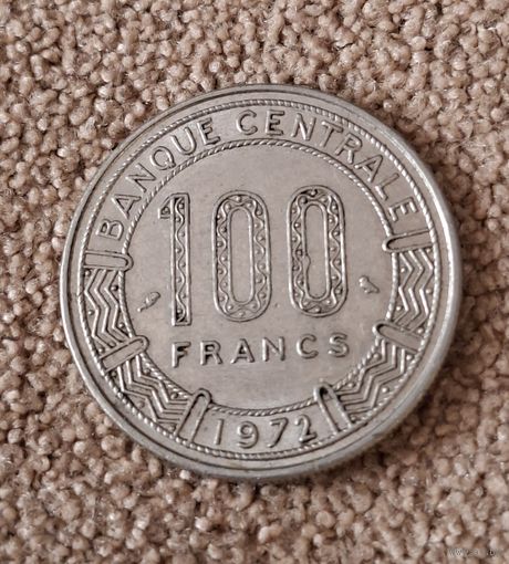 Камерун 100 франков, 1972 REPUBLIQUE FEDERALE DU CAMEROUN