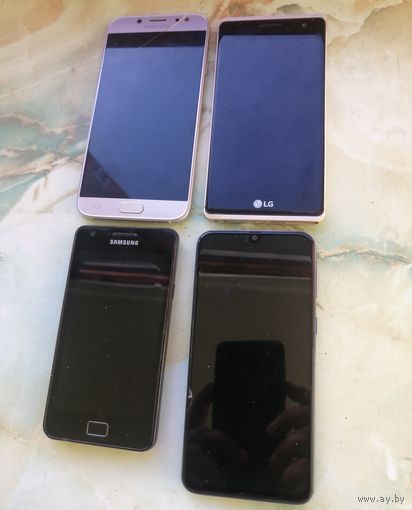 Samsung ( 3 шт), LJ (1 шт) лотом