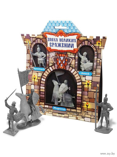 Набор КРЕСТОНОСЦЫ 1. Тактильная мягкая резина, отливка детальная.