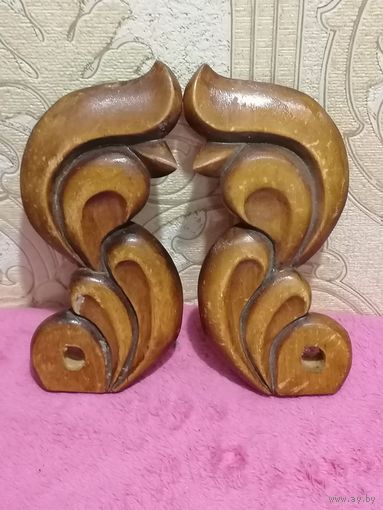 Накладки-2шт.Дерево