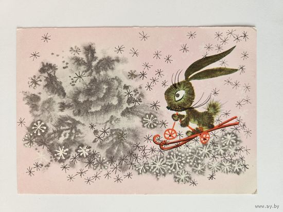 Зиле Латвия С новым годом Редкая