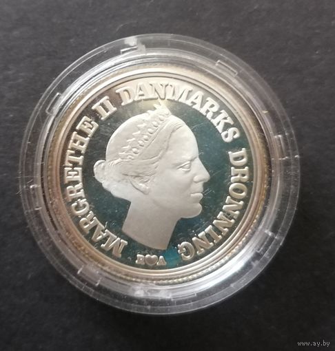 10 крон 1986 г. Достаточно редкая Серебро