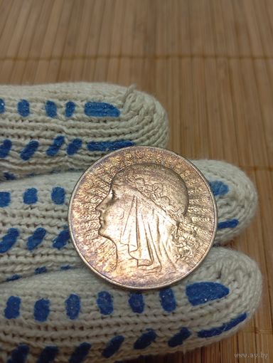 10 ЗЛОТЫХ 1933 Г.,ЯДВИГА!ОРИГИНАЛ,В КОЛЛЕКЦИЮ!