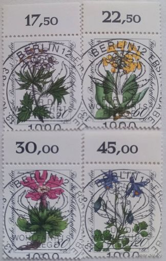ФРГ. 1983г. Флора.