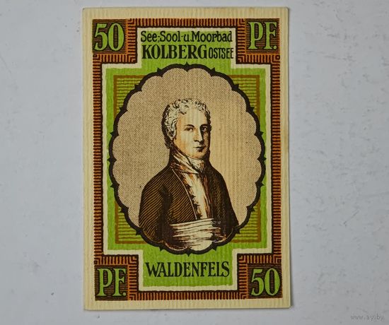 1921 год 50 пфеннигов Германия нотгельд