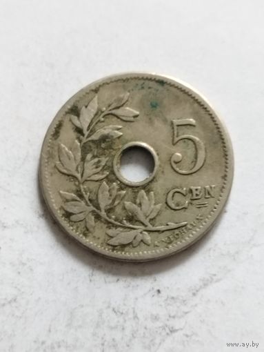 Бельгия 5 сентим 1906