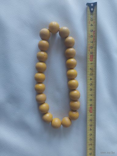 Бусы дерево