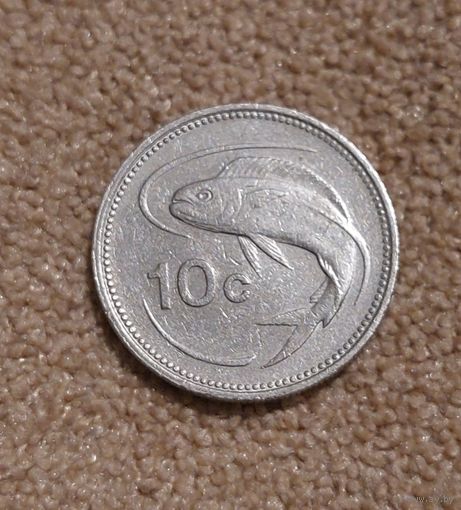 Мальта 10 центов, 1986