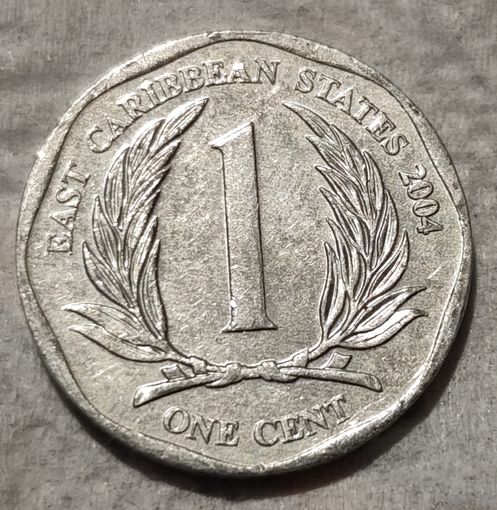 Восточные Карибы 1 цент, 2004 (14-11-21)