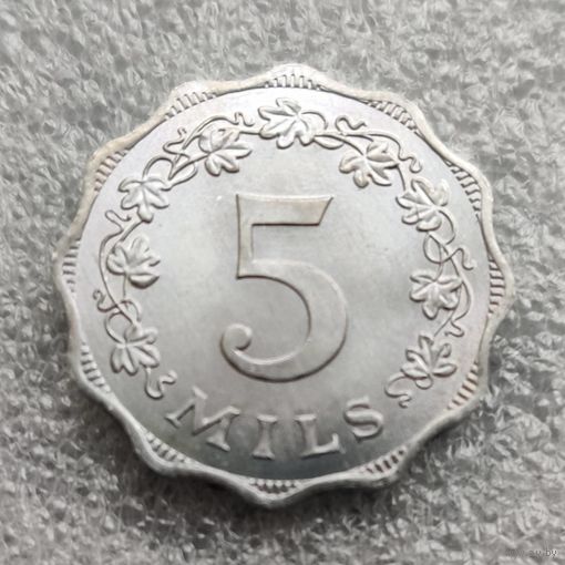 Мальта 5 милей  1972 г.