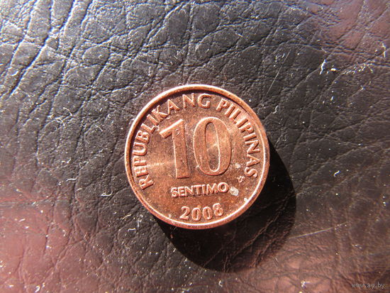 Филиппины. 10 сентимов. 2008. С 20 копеек. Распродажа коллекции. Смотрите другие лоты.