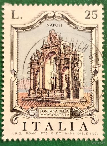 Италия 1973. Фонтан Иммаколателла