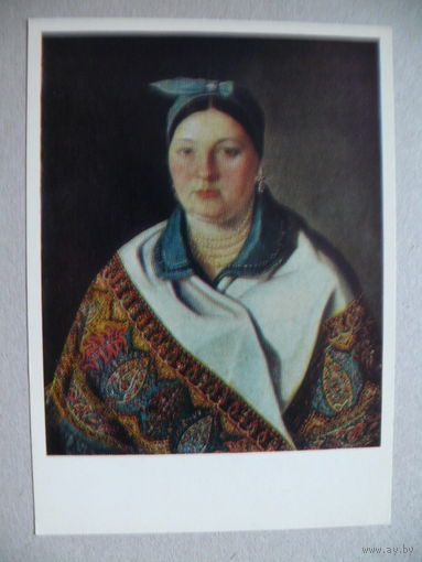 Мыльников Н., Портрет М. Ф. Соболевой, ярославской купчихи; 1981, чистая.