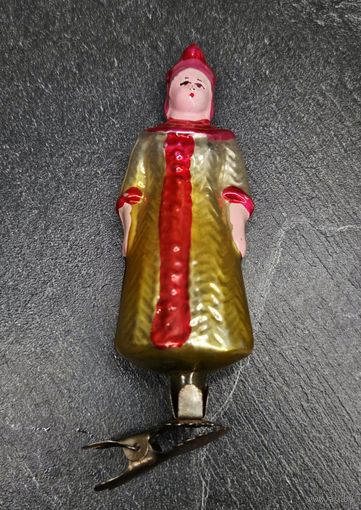 Елочная игрушка Царица винтаж из СССР с 1 рубля