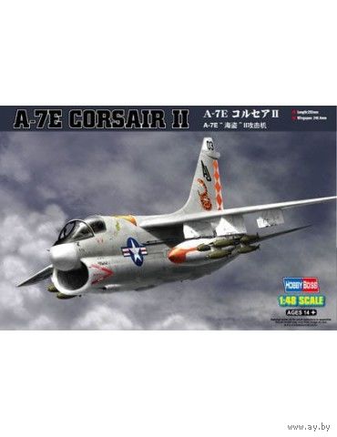 Сборная модель самолёта A-7e Corsair II 1/48