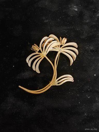 Брошь в стиле Crown Trifari, винтаж СССР