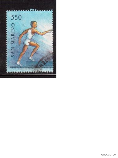 Сан-Марино-1984 (Мих.1298) ,  гаш., Спорт