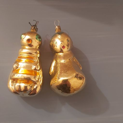 Ёлочные игрушки пара