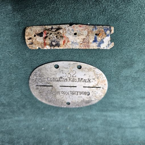 Старт с 1 Рубля !!! 2шт жетон WW2 Германия колодка накладка Меч мечи !!!