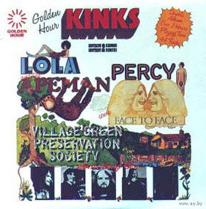 The Kinks – Lola, Percy & The Apemen Come Face To Face With The Village Green Preservation Society... Something Else, 2LP 1974