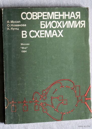 Современная биохимия в схемах.