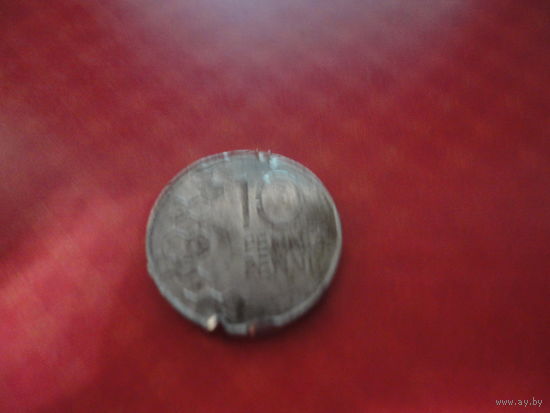 10 пенни Финляндия 1991 год