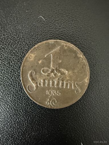 1 сантим 1935 года . Хорошее состояние. С 1 рубля