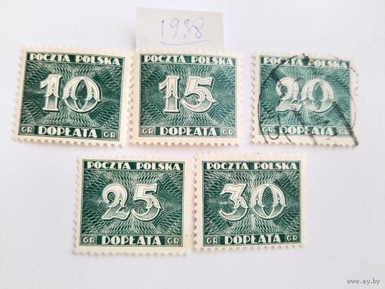 Польша   1938  5 м  доплата