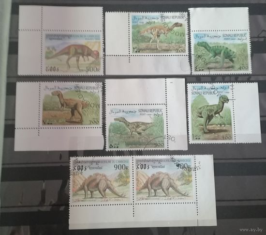 Камбоджа 1999 динозавры