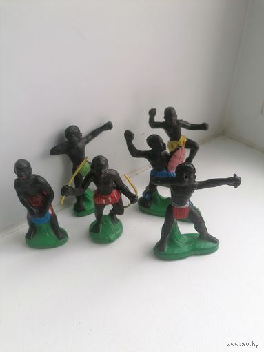 Солдатики СССР зулусы