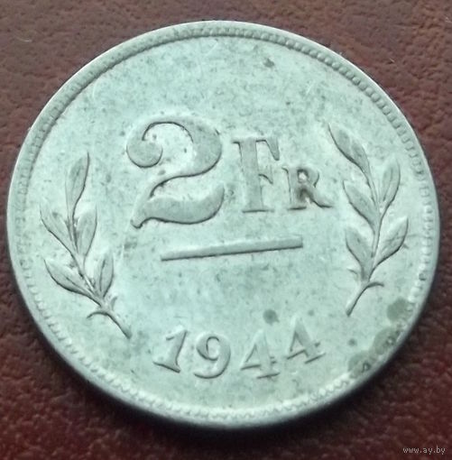 Бельгия. 2 франка 1944