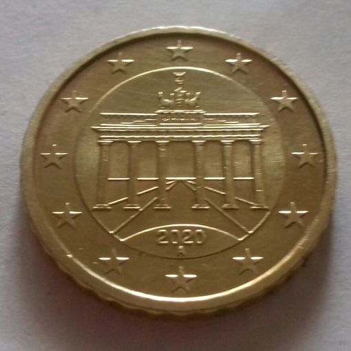 10 евроцентов, Германия 2020 А, AU