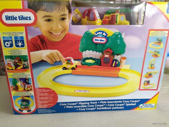 Набор СУМАСШЕДШИЙ АВТОТРЕК +3 мини машинки Литл Тайкс( MGA Entertainment)+машинка с ручкой,одним лотом 5 единиц