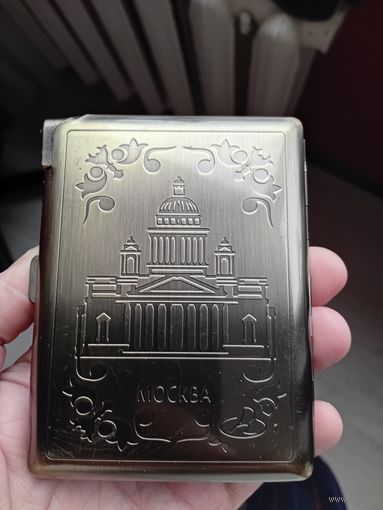 Портсигар с зажигалкой