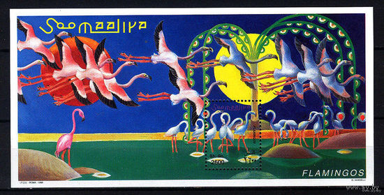 1998 Сомали. Фламинговые MNH