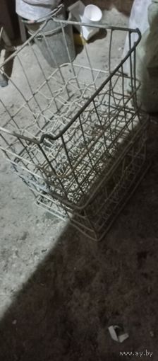 Ящик металлический для бутылок 2шт