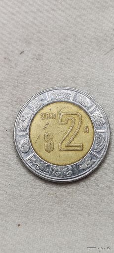Мексика  2 цент 2011