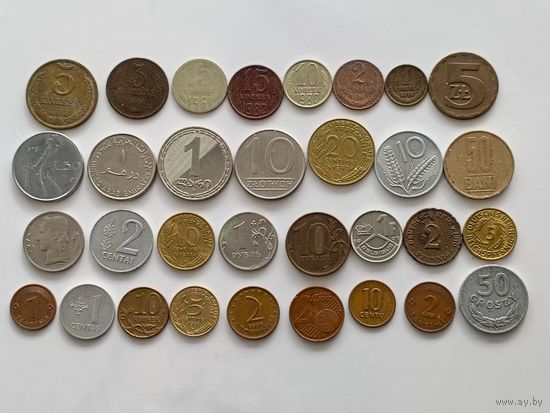 Сборный лот монет.