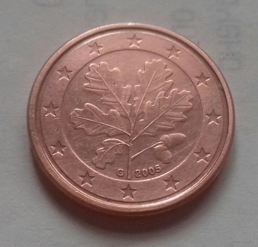 1 евроцент, Германия 2005 G
