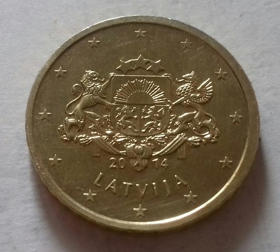 50 евроцентов, Латвия 2014 г.