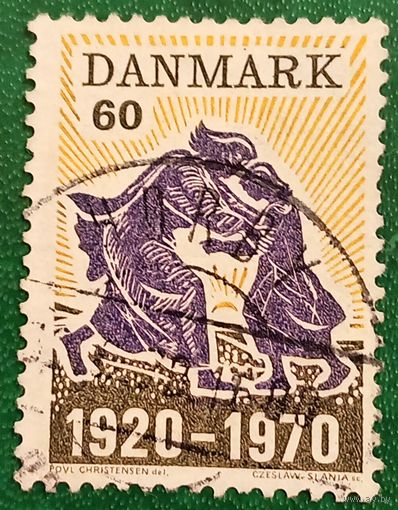Дания 1970. 50 летие воссоединения Северного Шлезвига с Данией