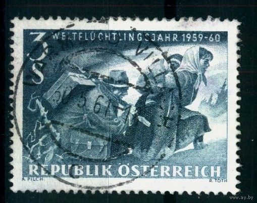 Австрия - 1960 [Mi. 1074] Гашеная (AT10)