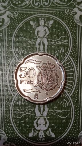 Испания 50 песет 1999 Хуан Карлос 1