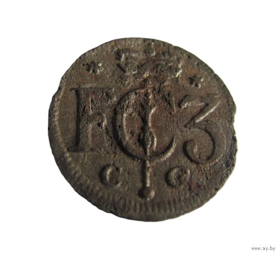 Солид 1700 CG Кёнигсберг герцогство Пруссия Фридрих III