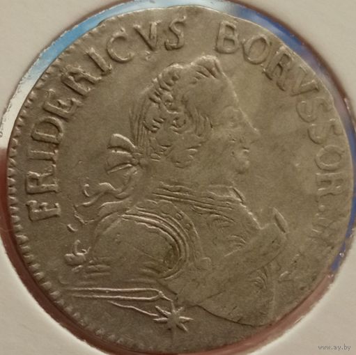 Пруссия. 1754г. Фридрих Великий. 6 грошей. Аукцион с рубля без минимальный цены.