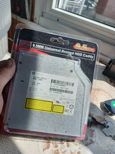 Жёсткий диск винчестер 9.5 мм. universal second HDD Caddy