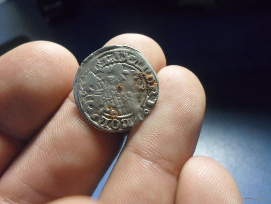 Полугрош Александр Ягеллончик (1492-1506) Вильно. aв,рв готическая легенда