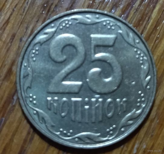 Украина. 25 копеек 2012